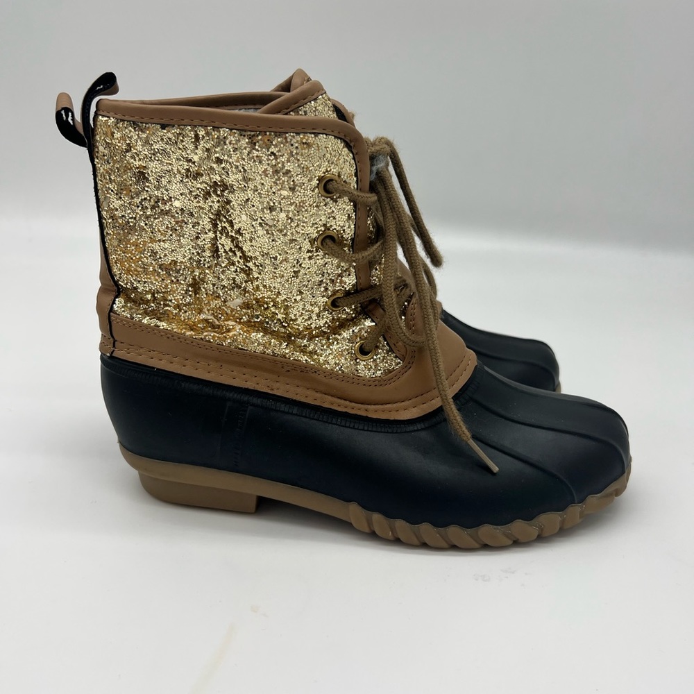 Etc! Gold/Navy Dutch Shoes - Picture 5 of 11